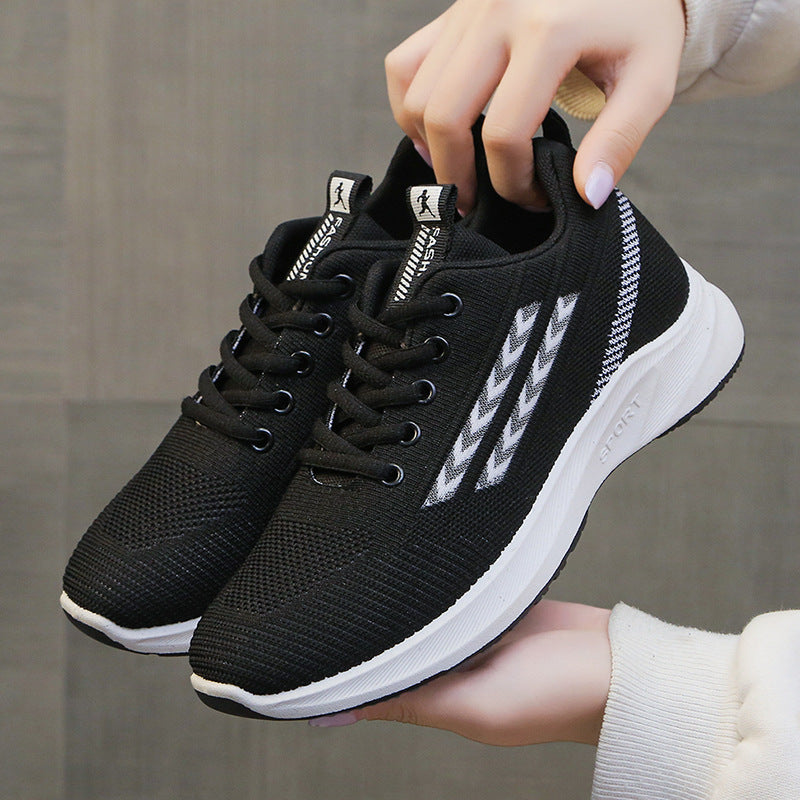 2024 cross-border shoes women's autumn casual shoes TikTok generation all-match soft bottom sneaker women's lightweight